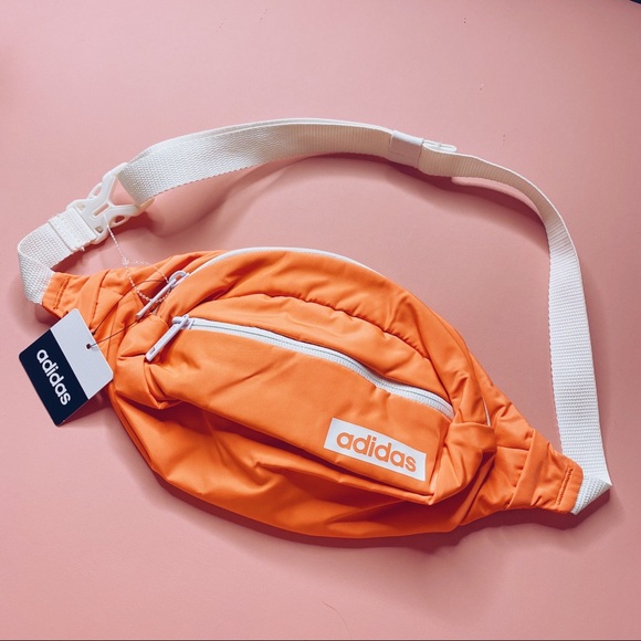 adidas fanny pack orange